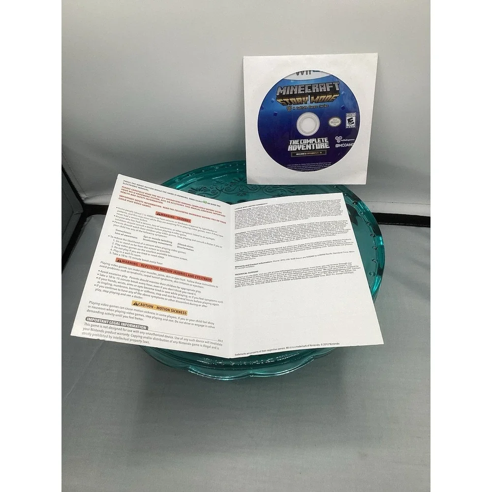 Minecraft Story Mode: The Complete Adventure (Nintendo Wii U, 2016) DISC ONLY
